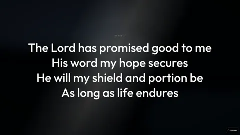 Kastr projection window showing a lyric slide